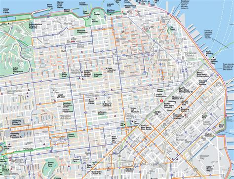 Printable Map Of San Francisco Printable Maps