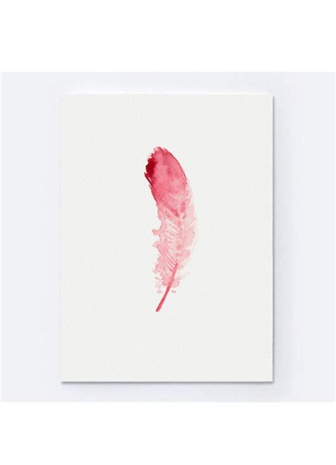Pink Feather Art Print Native American Decor For Baby Room Etsy