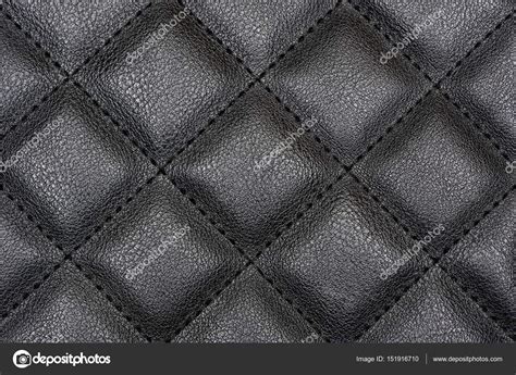 Black Sharp Quilted Leather Texture — Stock Photo © Diuture 151916710