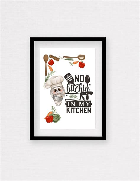 Printable Kitchen Art Funny Kitchen Art Instant Download Etsy
