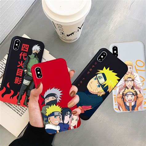 Naruto Sasuke Kakashi Phone Case Iphone 11 6 6s 7 8 Plus X Xr Xs Max