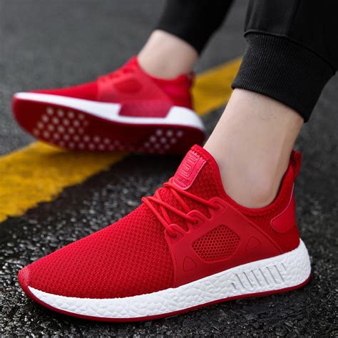 From men's black casual shoes to black smart shoes, stock up with free delivery options. Hot Sale Running shoes for Men Summer Breathable mesh ...