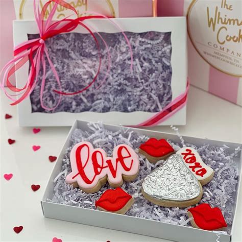 love and kisses the whimsy cookie company
