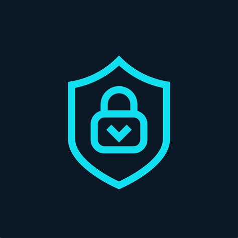 Cybersecurity Icon Online Protection Symbol 4394678 Vector Art At Vecteezy