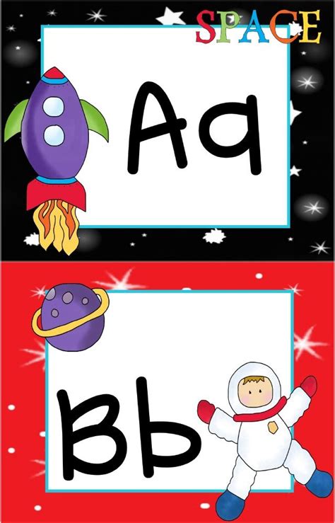 Space Word Wall Cards Space Theme Preschool Space Classroom Space