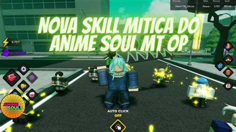 Anime Souls Simulator Nova Skill Mítica Mt Op Youtube