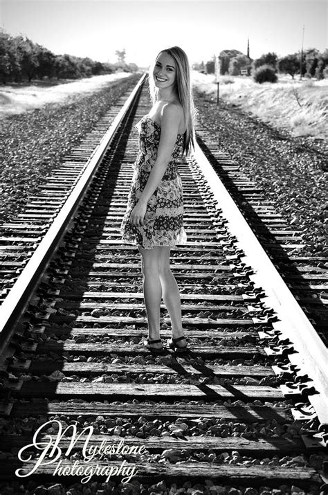 Haleigh On The Tracks Photo By Myle Collins Mylestone Photography Portrait Girl Portrait Woman