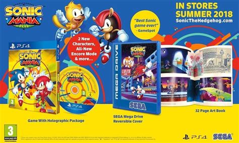 Sonic Mania Plus Ps4 Games