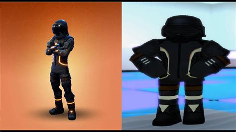 Roblox How To Be Dark Voyager From Fortnite In Robloxian High School