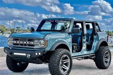 Used 2022 Ford Bronco Lifted For Sale In Fort Lauderdale Florida