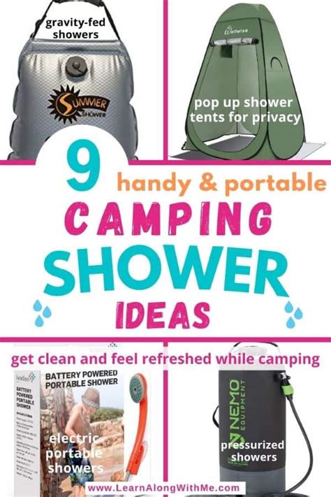 13 Helpful Camping Shower Ideas How To Shower While Camping Answered