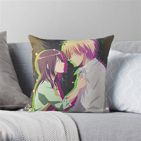 Maid Sama Throw Pillow By Sllowks Redbubble