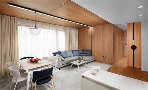 Minimalist Apartment Design With Simple Wooden Interior Roohome