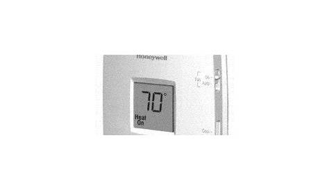honeywell thermostat th1110d1000 manual