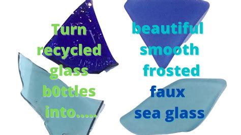 How To Make Faux Sea Glass Rock Tumbler Youtube