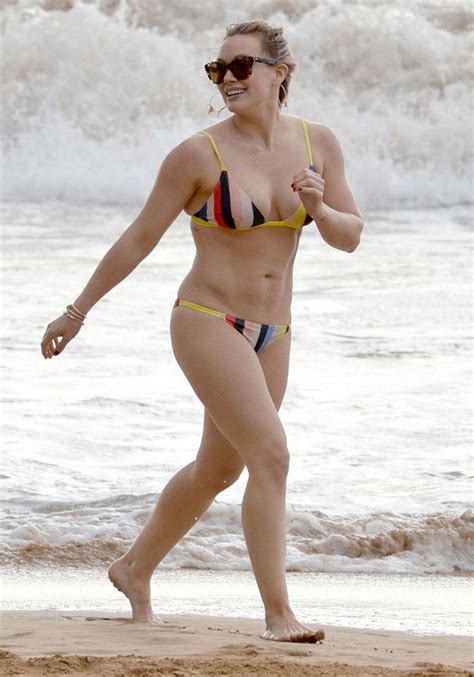 Beach Bum Hilary Duff Shows Off Every Inch Of Her Bikini Body