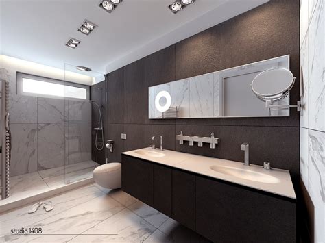 Sleek Modern Bathroom Interior Design Ideas