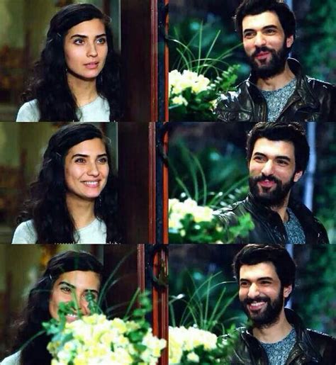 Tuba Buyukustun As Elif And Engin Akyürek As Ömer In The Turkish Tv