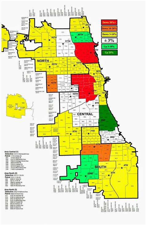 Chicago Neighborhoods Crime Map