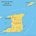 Trinidad & Tobago Maps | Printable Maps of Trinidad & Tobago for Download