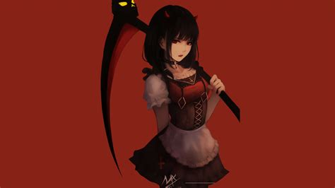 Red And Black Anime Wallpapers Wallpaper Cave