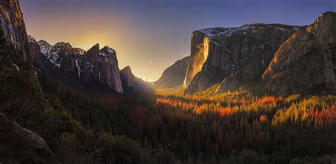 Yosemite Firefall Wallpaper Happywall