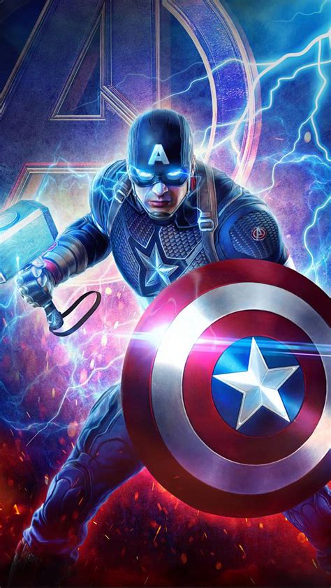 Download new marvel background for smartphones this month | marvel background, marvel thor, avengers wallpaper. Captain America wallpaper by thisisab - 6f - Free on ZEDGE™