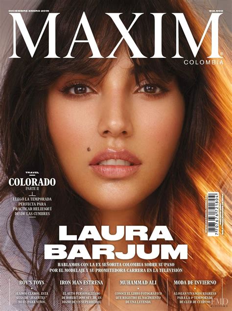 Cover Of Maxim Colombia With Laura Barjum December 2018 Id 49355 Magazines The Fmd