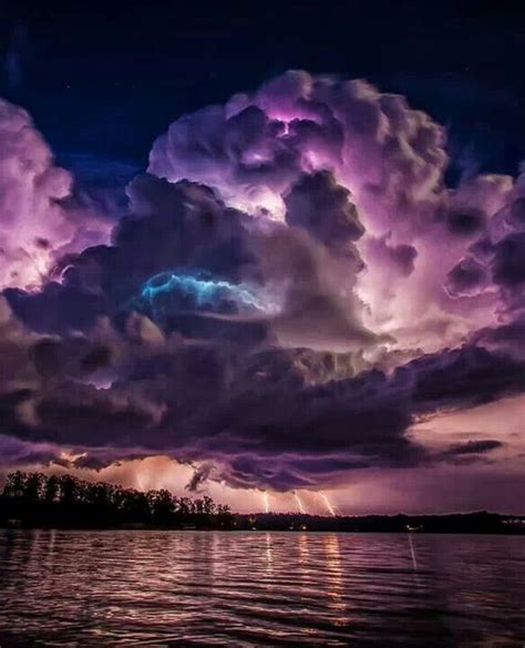 Spectacular Lightning Storm Beautiful Nature Amazing Nature Clouds