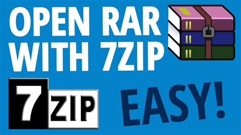 Use 7zip To Open Rar File Download Link Youtube