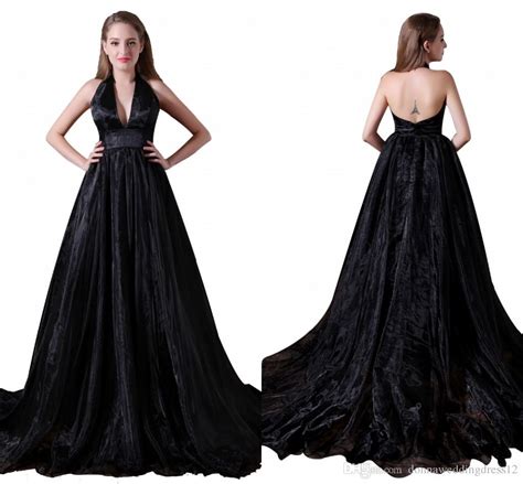 Simple Vintage Black Evening Dresses Women 2017 Ever Pretty Robe De
