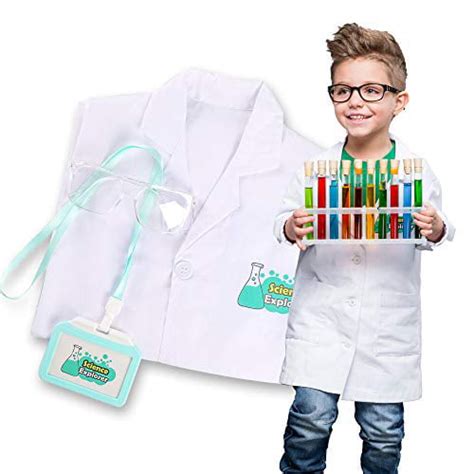 Luyee Lab Coat For Kids Scientist Dress Up Costume Role Play Set Doctor