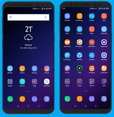 The new miui 9 comes with lots of new features and new design. Tema Samsung Galaxy Gratis Terbaik Untuk Android 9 Pie Atau Oreo - Android Epic