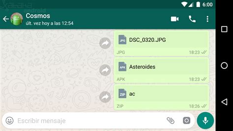 Cómo Enviar Cualquier Formato De Archivo Con Whatsapp Para Android