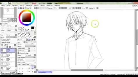 How To Draw Anime Collared Shirt On An Anime Guy Youtube