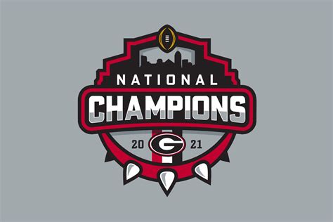 Georgia Breaks Down The 2021 National Champions Logo