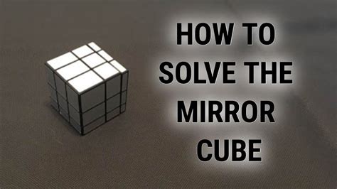 How To Solve The Mirror Cube Easy Method Youtube