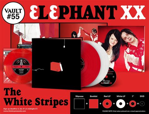 Third Man Records Announces Vault Package 55 The White Stripes Ele