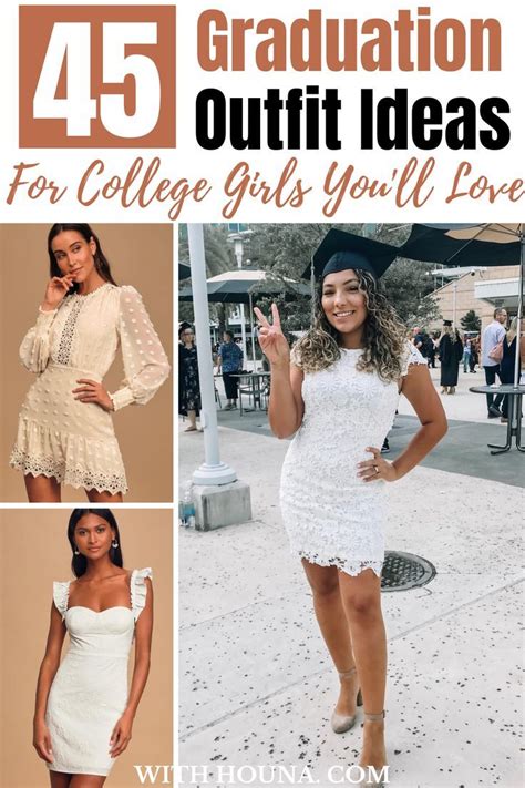 45 The Hottest Graduation Outfit Ideas For College Girls Youll Love