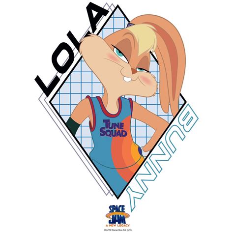 Kismet Decals Space Jam A New Legacy Lola Bunny Licensed Wall Sticker Easy Diy Looney Tunes