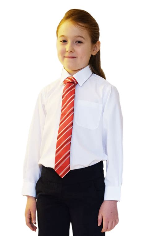 Organic School Uniform Unisex Long Sleeve Shirt