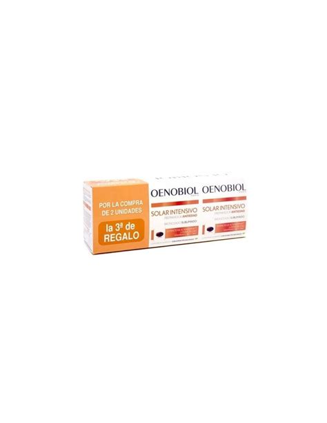 Comprar Oenobiol Solaire Intensif Antiedad Triplo 3x30 Caps Farmacia