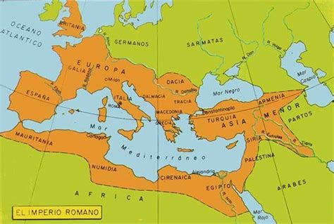 El Imperio Romano 27 Ac 476 Dc Historia Del Imperio De Roma