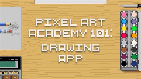 Pixel Art Academy 101 Drawing App E03 Youtube