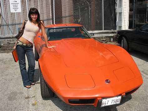 Chevrolet Corvette Girls With Cars 1024x768 Cars Chevrolet Hd Art