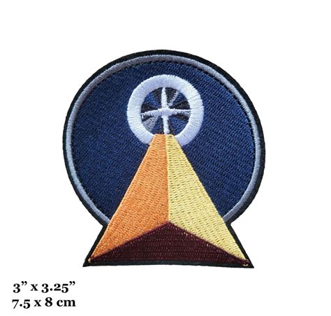 Star Trek Vulcan Idic Symbol Embroidered Iron On Patch Ebay