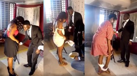 Bizzare Pastor Shaves Womens Private Parts In Church
