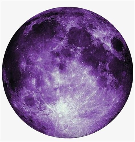 Purple Full Moon