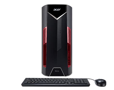Acer Nitro Gaming Desktop N50 600 Black £119999 Acer Uk