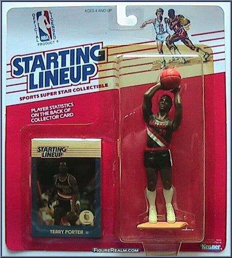 Terry Porter Starting Lineup Basketball 1988 Series Kenner